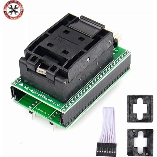 BGA64 Adapter For XGecu T56 Programmer XG-ADP-BGA64A-1.0 Adapt to S29GL512 S29GL256 S29GL128 S29GL064 S29GL032 Free Shipping