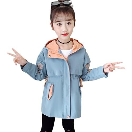AIXINGHAO Girls' Windbreakers