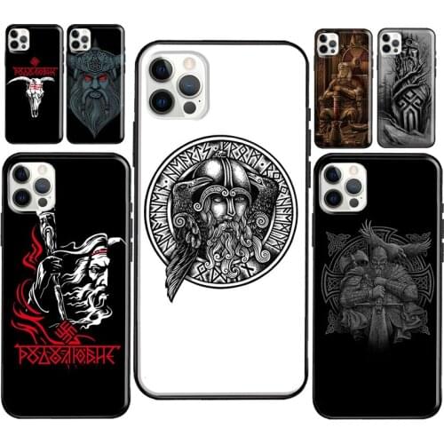 Slavic Gods Viking Case For iPhone 11 Pro Max 12 Pro Max XS XR X 12 Mini SE 2020 7 8 Plus Phone Back Cover