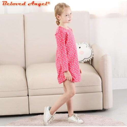 Spring Autumn Girl Dress 9 Style Print Girls Clothing Long Sleeve Princess Dress For Girls Kids Costume Dress Outwear 3-8year