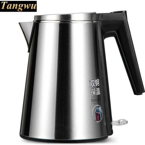 Electric kettle boiling pot food grade 304 stainless steel 1.5 liter