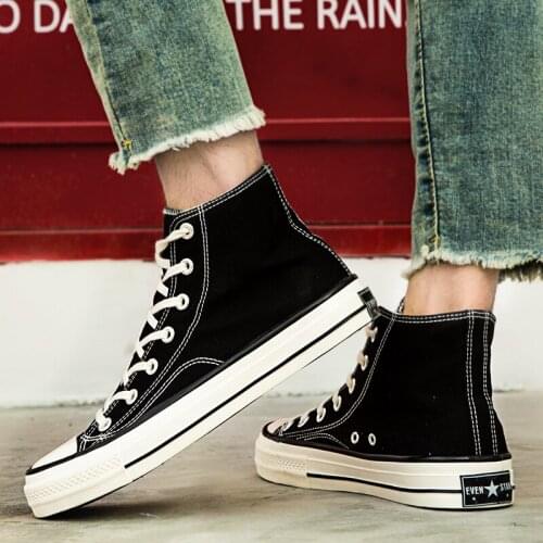High Top Canvas Shoe Men Male Canvas Shoe Espadrilles For Men Mens Casual Shoes Man White Sport Fashion Leisure Sapatos