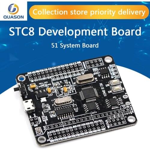 STC8A8K64S4A12 Development Board 51 System Board MCU Development Board STC15 Upgrade Competition Board Diy Electronic