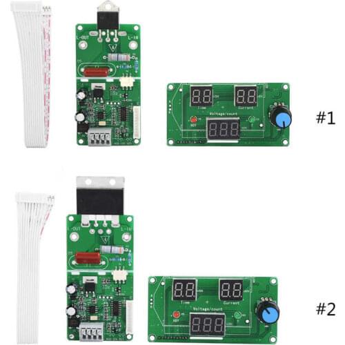 Spot Welder Time Control Module Digital Display Controller Board Optional 40A & 100A Bidirectional Thyristor 9-12V AC