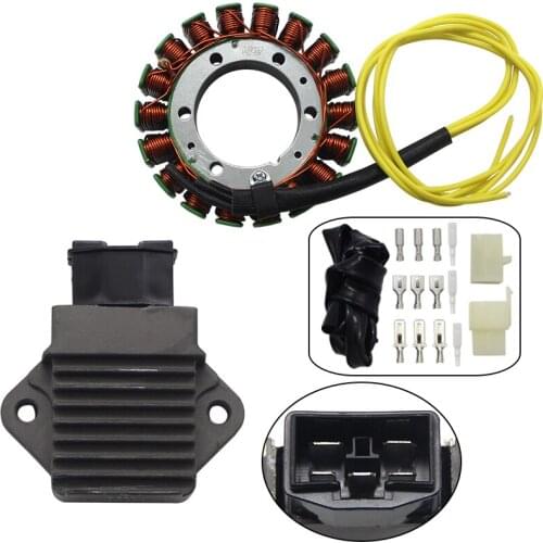 Motorcycle Magneto Stator Coil +Voltage Regulator Rectifier For Honda Moto VT750 Deluxe VT750C C2 C3 A.C.E. PC800 Pacific Coast