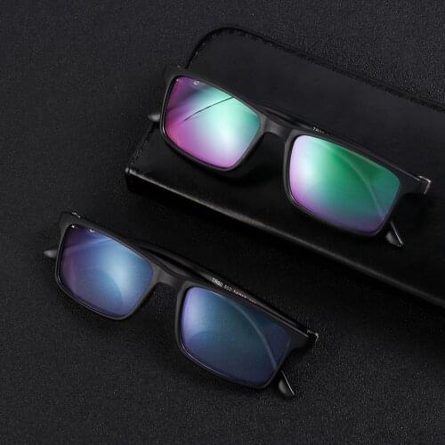 Unisex Progressive Multifocal Reading Glasses Anti Blue Light Computer Eyeglasses Hyperopia Eyewear Spectacles +1.0~+4.0 Diopter