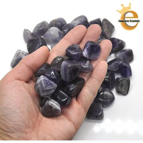 Natural Amethyst Quartz Crystal Tumbled Bulk Healing Mineral Specime Gemstones Gem Raw Aquarium Decoration Gift