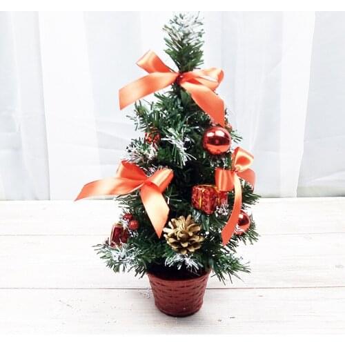 New 2021 Christmas Super Mini 20cm Mini Christmas tree 30cm table top gift tree 40cm artificial tree Christmas decorations