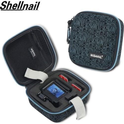 Shellnail Gopro Accessories EVA Protective Storage Carry Case For Gopro Hero 5/6/7 Mount Action Video Camera Accessories Bags