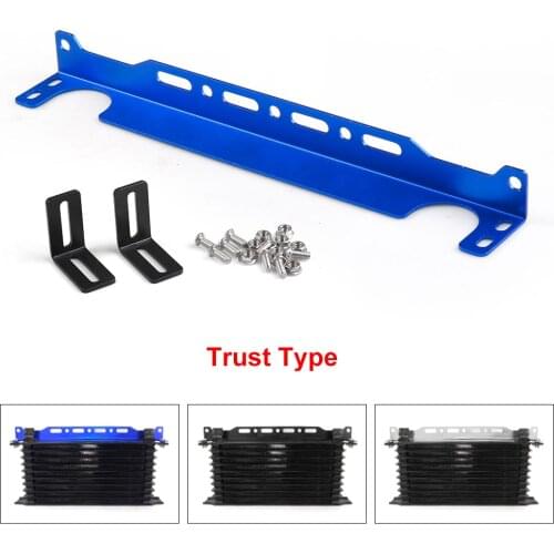 Universal Trust type Engine Oil Cooler Mounting Bracket Kit 2mm Thickness Aluminum TT101868