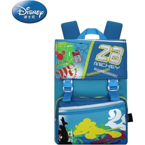Disney Large Capacity Mickey Mouse Backpack Waterproof Minnie Mouse Cute Cartoon Girls Shoulder Bag Boy Handbag