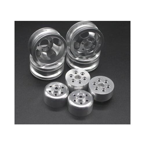 WPL FJ40 C34 FJ CRUISER RC car spare parts upgrade metal wheel frame wheel hub gravel tires