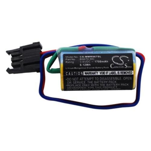 Cameron Sino 1700mAh battery for MITSUBISHI A Series PLCs A1FX CPU Robot Control PLC A1FXCPU Robot Control PLC A1S Series PLC