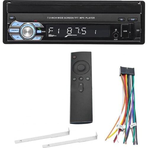 50% Hot Sales Car MP5 Radio Mobile Phone Connection Bluetooth Telescopic Capacitive Screen Car Player for Automobile