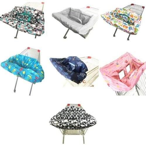 New Baby Children Supermarket Shopping Cart Seat Dining Chair Cushion Protection Safe Travel Portable Shopping Cart Cushion
