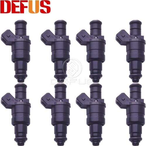 DEFUS 8pcs 0000788123 Fuel Injector For Mercedes-Benz SLK230 2.3L L4 98-00 Petrol Injection Bico New Nozzle