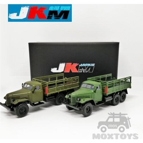 Jackiekim 1:64 China Military Vehicle JieFang CA30 Army Green/Yellow Diecast Model Car