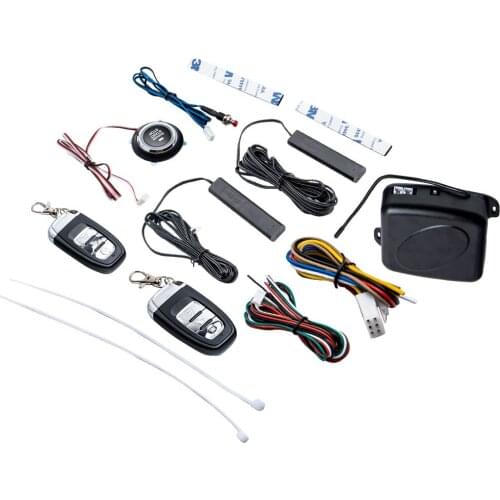 Start Push Button Remote Starter Keyless Entry 9pcs Car SUV Alarm System Engine