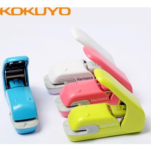 KOKUYO Stapleless Stapler Embossed Type Non-marking Student Portable Office Multi-function Hand-held Stapler Stapled 5/10 Sheets
