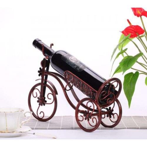 Metal Wine Bottle Holders or Wall Mounted Wine Racks Dispenser Wine Bar Optical bicycles bar accessories home bars WJ51203