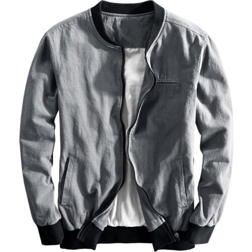 Fashion Casual Business Jacket For Men 4XL Slim Fit Loose Linen Jacket and Coat For Men Plus Size XXXXL Overcoat Spring Autumn