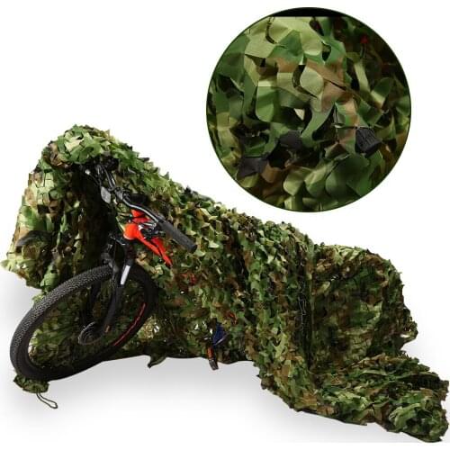 New 3mx2m Hunting Military Camouflage Nets Woodland Army Training Camo Netting Car Covers Tent Shade Camping Sun Shelter