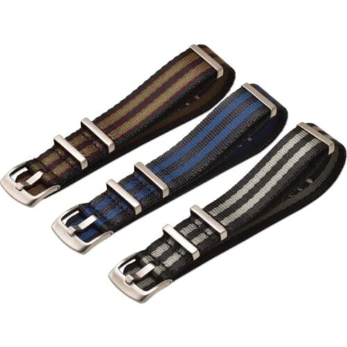 Nylon Watchband NATO ZULU Strap 20mm 22mm Generic Watchband Belts Replacement Men Women High Quality Watch Accessories