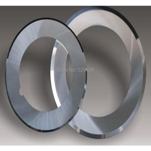Rubber leather slitting machine blade flat round blade circular knife up round blade