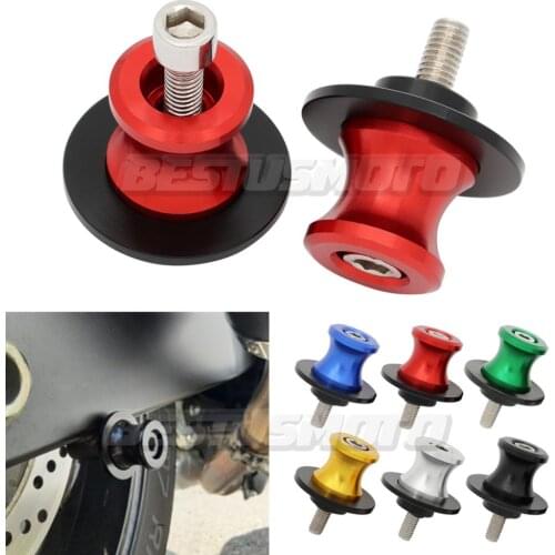 Motorcycle M6 Swingarm Spools Slider Stand Screws For Yamaha T MAX TMAX 500 530 T-MAX 530 DX SX 2004-2019 2015 2016 2017 2018