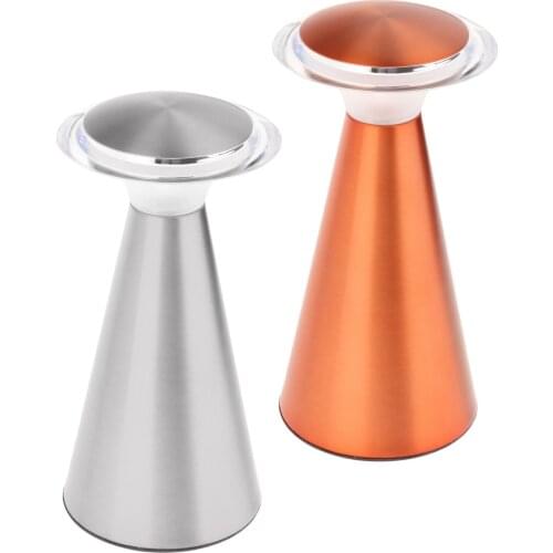 Stainless Steel LED Table Lamp 4000K USB Nightlight Sconces Desktop Light Bedrooms Loft Restaurant Decor