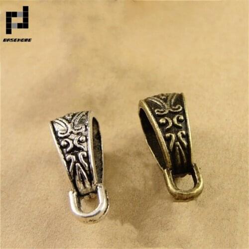 BASEHOME 20pcs/lot Vintage Bracelet Connector Jewelry clasps Necklace Pendant Connectors for DIY Jewelry Findings