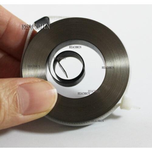 Clockwork spring flat wire spiral spring starter coil long 0.25x8x5000mm constant force springs outer diameter 50mm