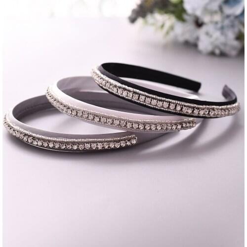 Pearl Crystal Ladies Wedding Band Headpieces With cube zircon Bridal Hair Accessories Headdress Bridal Hair Tiaras