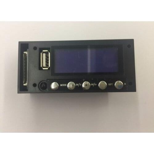 1PCS NEW Blue Screen Stereo Output Bluetooth Mixer Audio Car MP3 Decoder Board 7-16v AC and DC dual