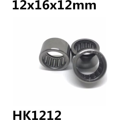 10pcs HK1212 12x16x12 mm 67941/12 Bearing Shell Type Needle Roller Bearings High Quality HK121612