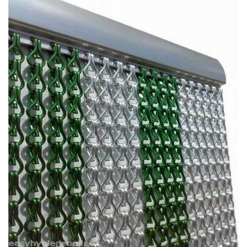 Aluminum anti mosquitoes and flies chain door curtain / chain fly screen