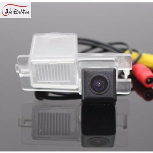 JanDeNIng HD CCD Car Rear View Parking/Backup Reverse Camera/Waterproof License Plate Light OEM For SSangYong Kyron 2006-2015
