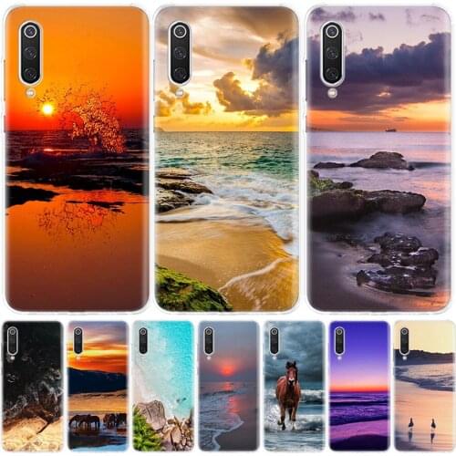 Beach Ocean Phone Case for Xiaomi Redmi Note 10 9 9S 8T 8 7 8A 7 7A 6 6A 9A 9C S2 K20 K30 Pro Fashion Cover Coque