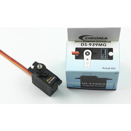 Corona DS939MG 12.5g Metal Gear Digital Servo For RC Airplane RC Boat Servo