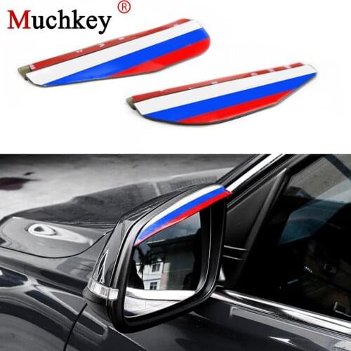 For VW Polo Beetle Touareg Passat B7 B5 B6 CC Jetta Golf 4 5 7 6 Touran Bora Tiguan Eos Rain Eyebrow Rearview Mirrors Rainproof