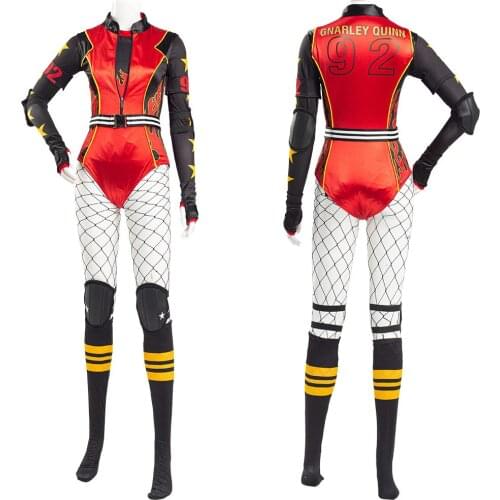 Prey: And the Fantabulous Emancipation of One Harley (2020) Roller Derby Outfit Cosplay Costume For Women Girls