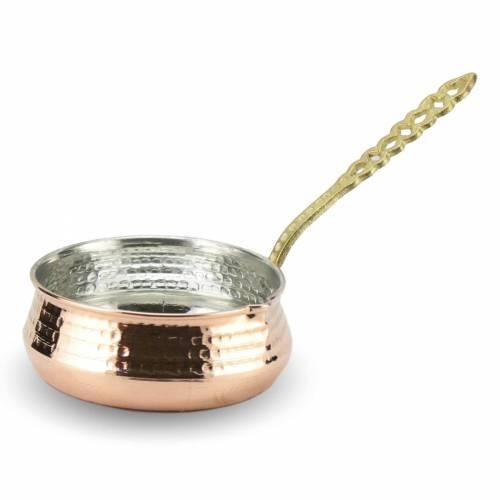 Morya In Tin-Plated Handwork Copper Medium Size Sauce Pan