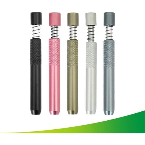 HORNET Smoking Metal Pipe Aluminum Smoking Pipe Tobacco Herb Pipe Accessories Enjoy a Mid-Smoke Stir