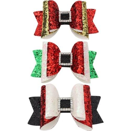 Girls Cute Christmas Hairpins Hair Clip With Clips For Girls Hair Accessories Hairpins Barrette For Kids Festival Gifts