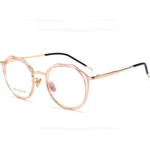 TR90 Titanium glasses Glasses Frame Men Women Optical Eyewear Transparent Computer Gold Frame Prescription Eyeglasses очки