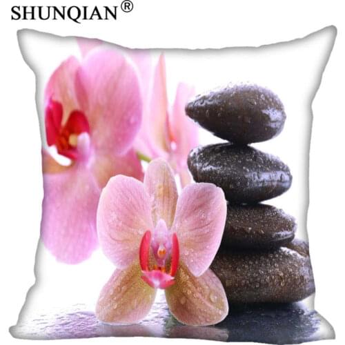 New Arrival Zen Stone Flower Pillowcase Wedding Decorative Pillow Case Customize Gift For Pillow Cover A815