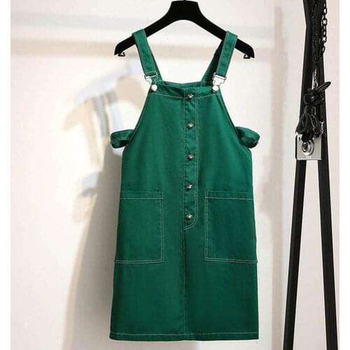 150Kg Plus size womens spring summer new girlfriend dress 5XL 6XL 7XL 8XL 9XL loose cotton strap dress black green colors