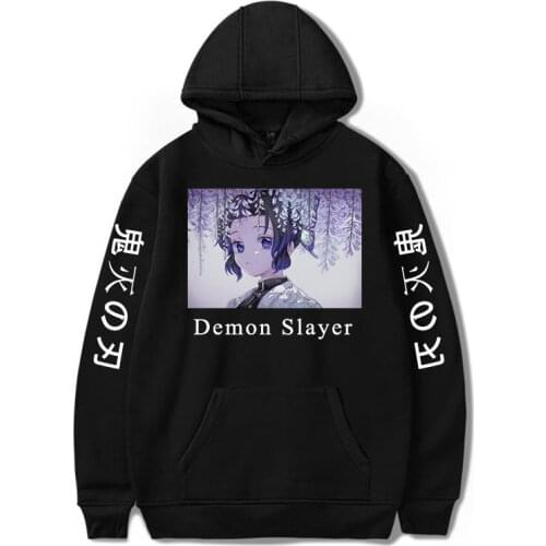 Anime Demon Slayer Pullover Sweatshirt Anime hoodie cool Women Men Unisex Hoodie Demon Slayer Kimetsu No Yaiba Sudadera Harajuku