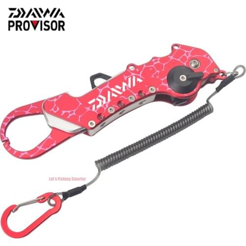Foldable DAIWA Fish Control 28cm Aluminum Fish Lip Gripper High Quality daiwa Fishing Tackle Tool Metal Fishing For Saltwater