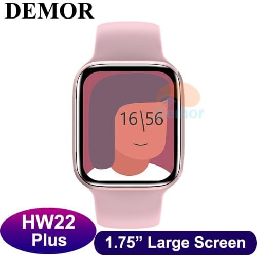 2021 DEMOR HW22 Plus Pro Max Smart Watch Series 6 44mm IWO 22 Heart Rate Monitor Smartwatch for Men Women HW12 HW16 HW18 Android